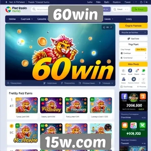 Acessibilidade e interface do usuário no site 60win