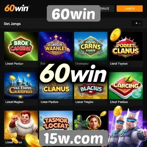 Novos jogos disponíveis no site 60win